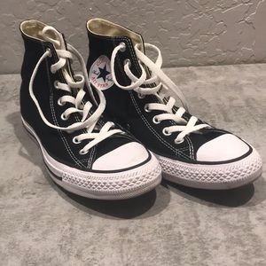 High Top Black Converse